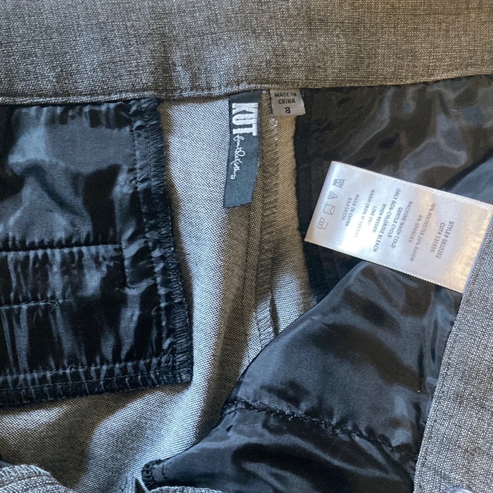 Dress pants, size 8.